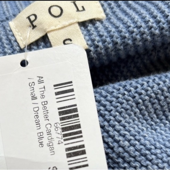 NWT POL BOHO REST IS RITUAL MINERAL WASH CARDI OVERSIZED SMALL NEW - Picture 3 of 8